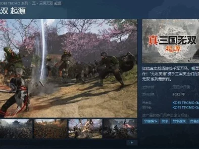 《真・三国无双 起源》Steam预购开启，售价349元，爆料称新增多项独家内容